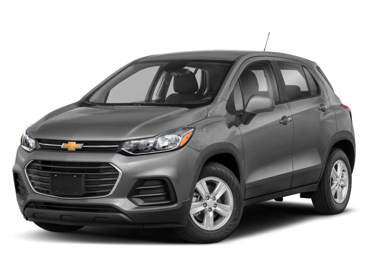 2022 Chevrolet Trax LS in Silver Ice Metallic — front three-quarter view