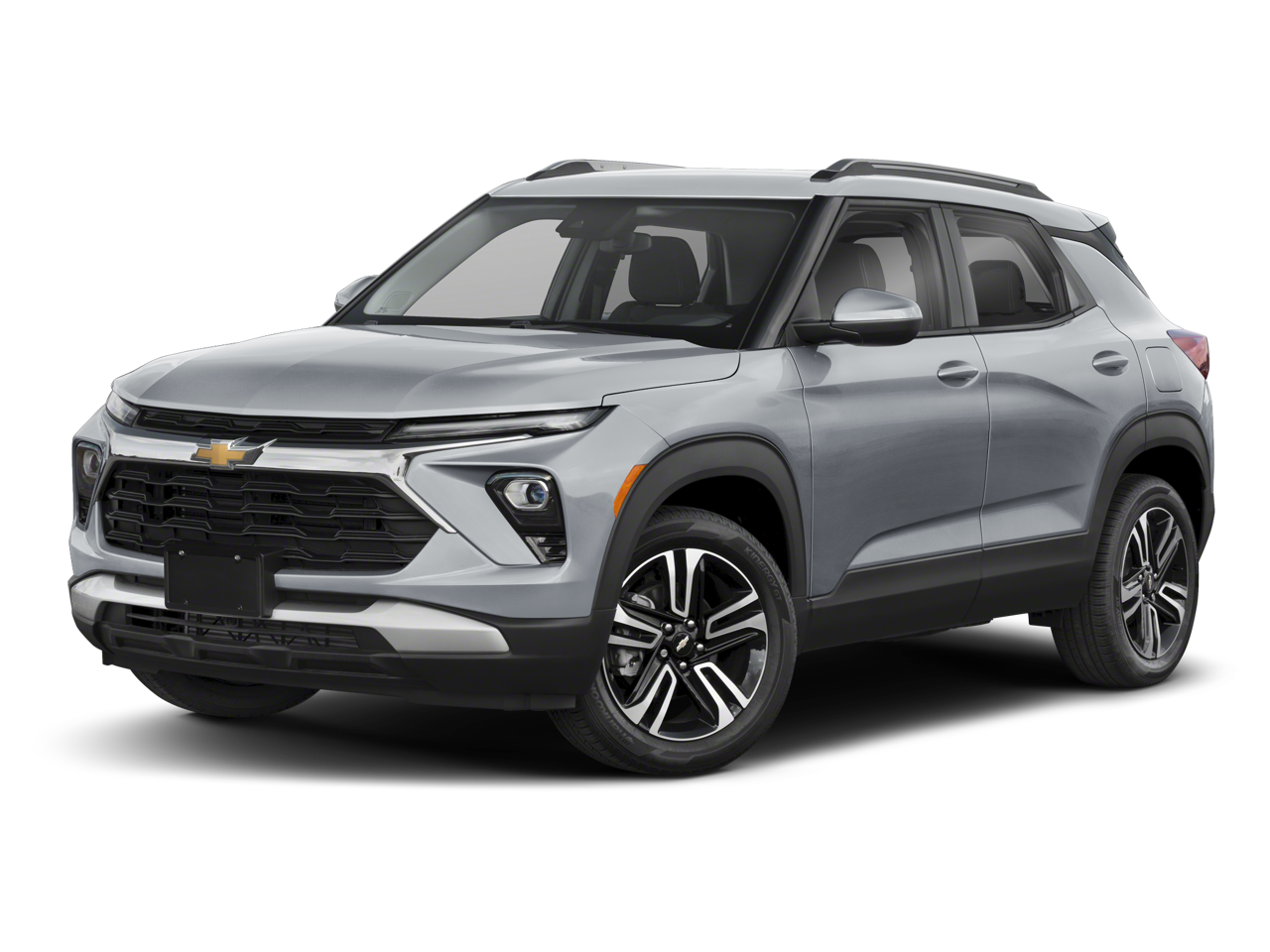2025 Chevrolet Trailblazer LT in Mosaic Black Metallic — front three-quarter view
