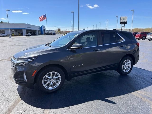 2022 Chevrolet Equinox LT in Iron Gray Metallic — front three-quarter view